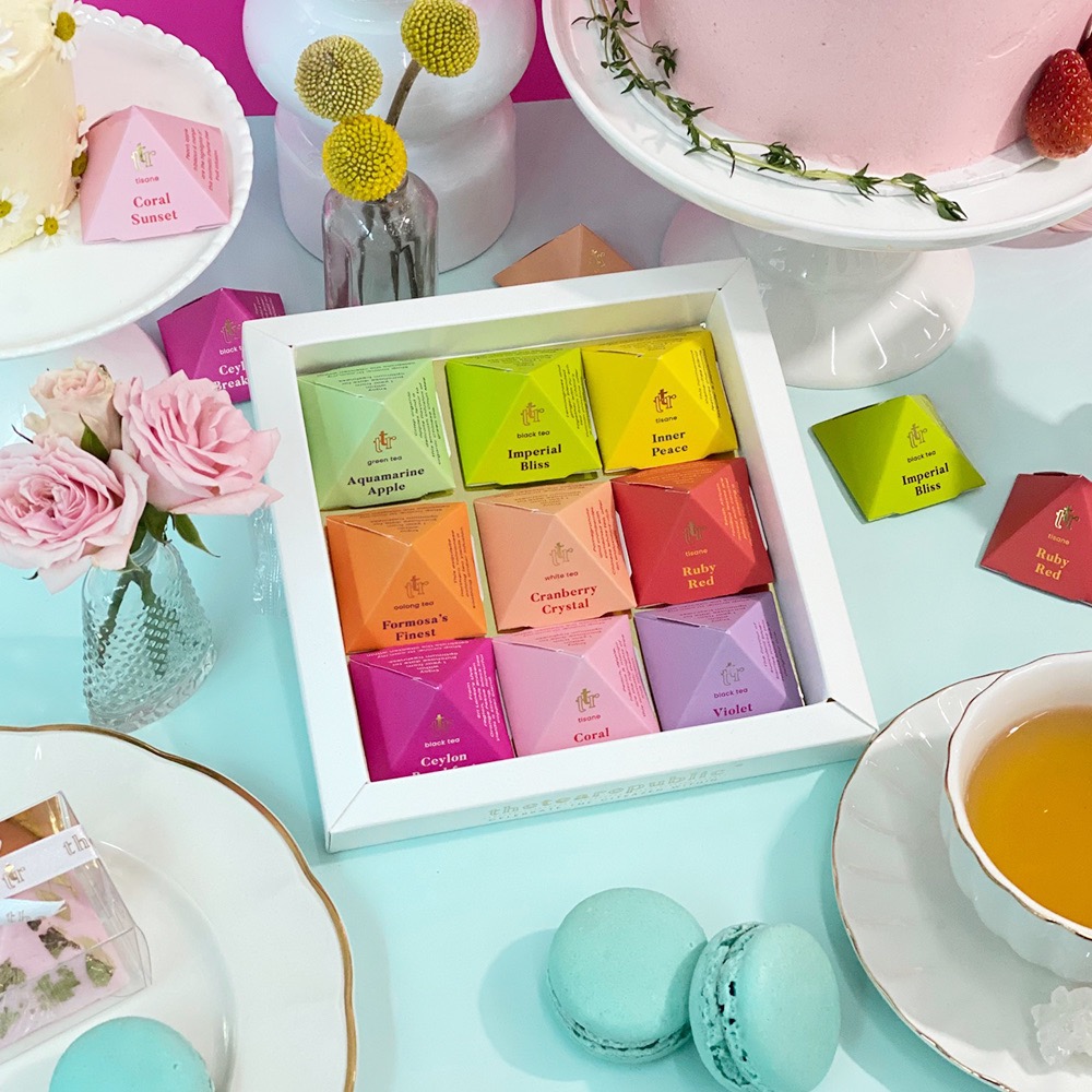sq_Tea Pyramid Gift Box - Mixed (1) Large